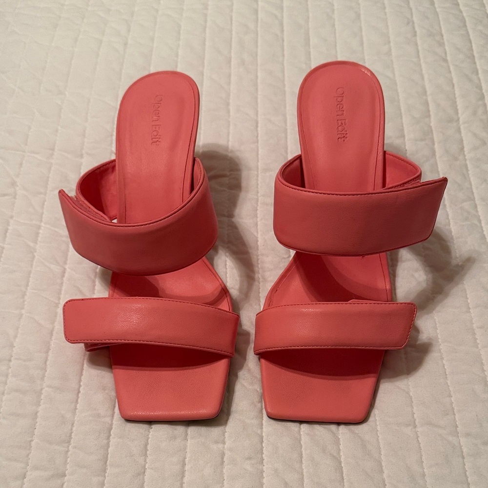 Open Edit Pink Kitten Heels size 9.5